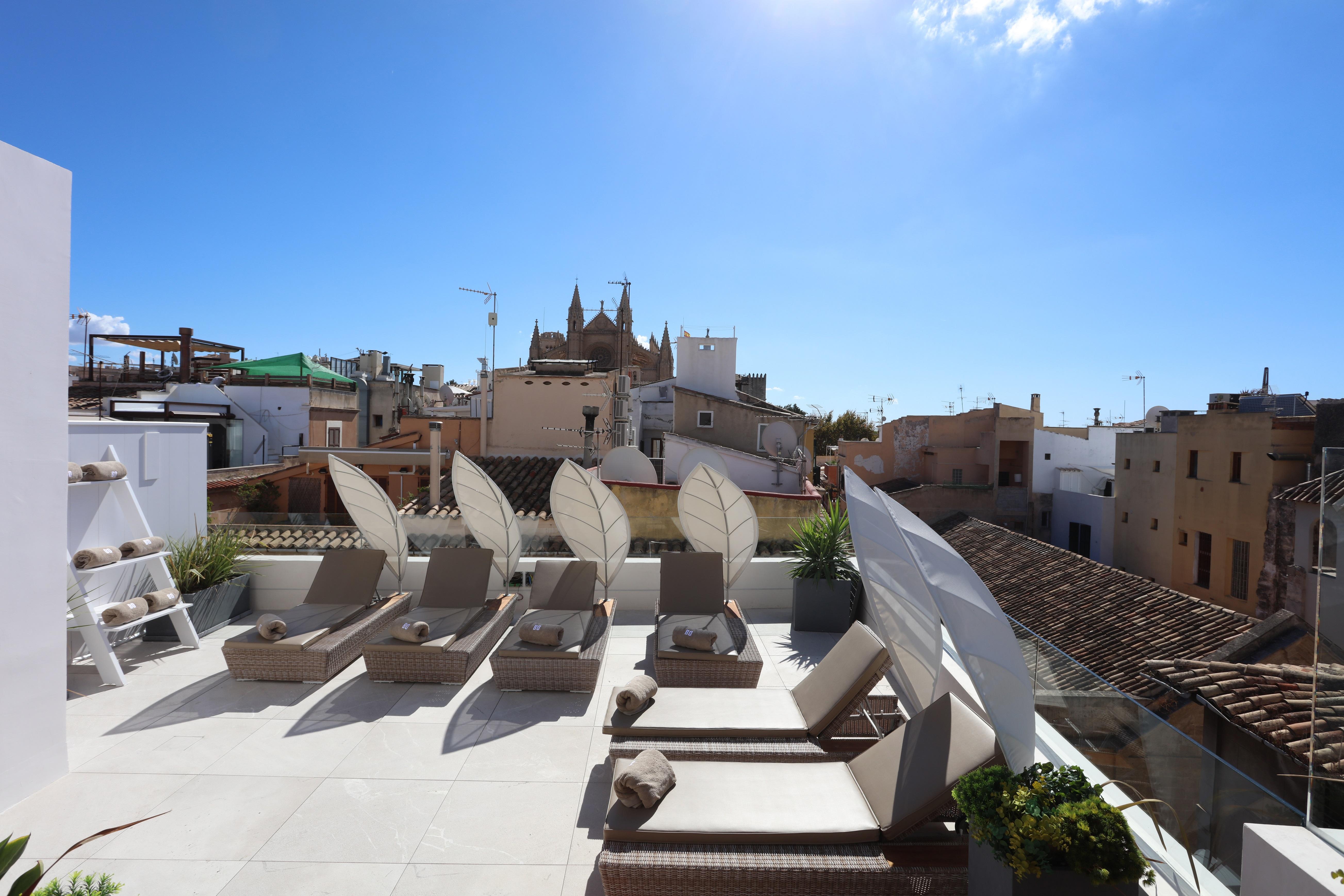 Bo Hotel Palma Dış mekan fotoğraf The hotel's rooftop