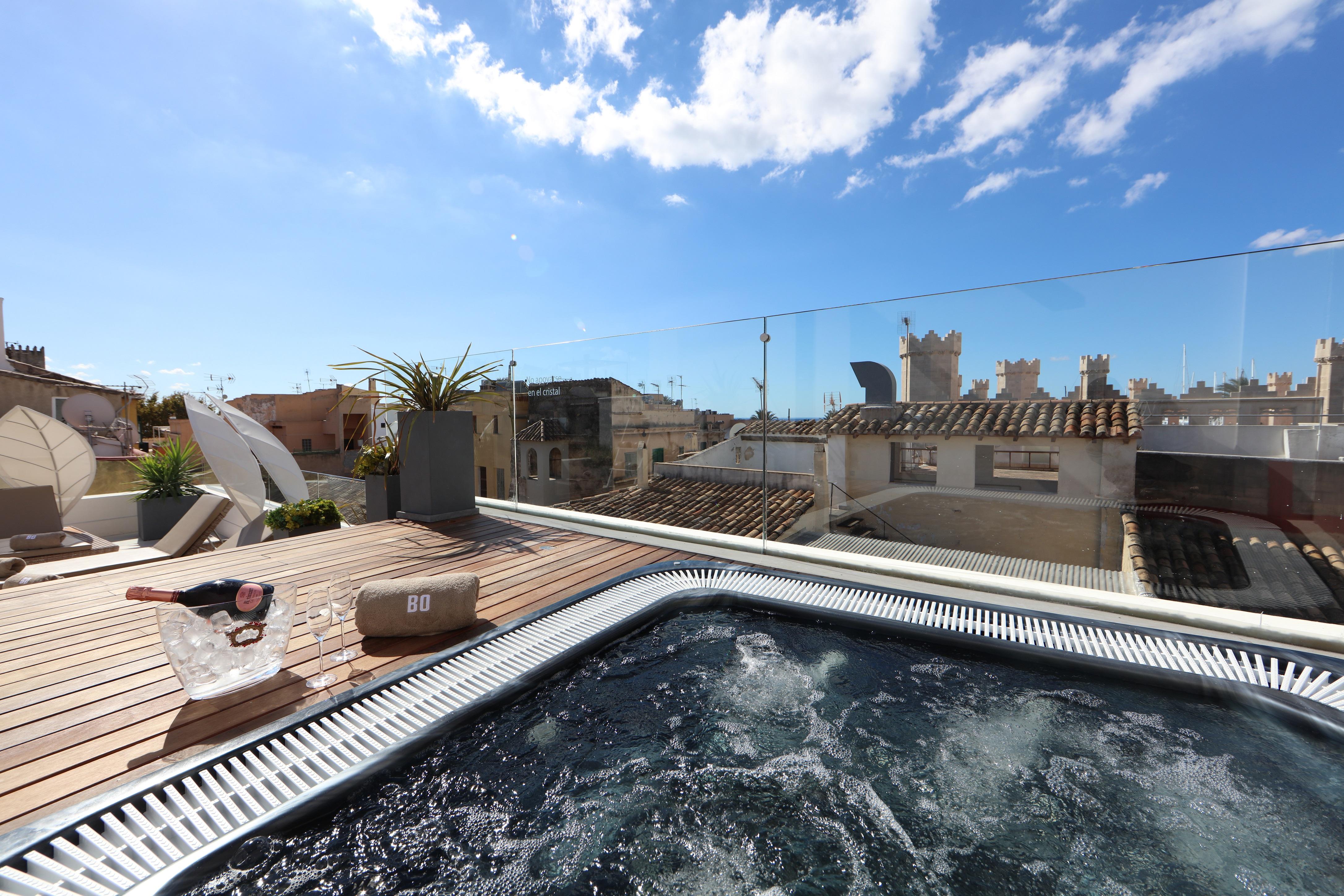 Bo Hotel Palma Dış mekan fotoğraf Rooftop jacuzzi